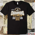 Wright State Raiders 2026 Horizon League Men’s Basketball Tournament Champions t-shirt