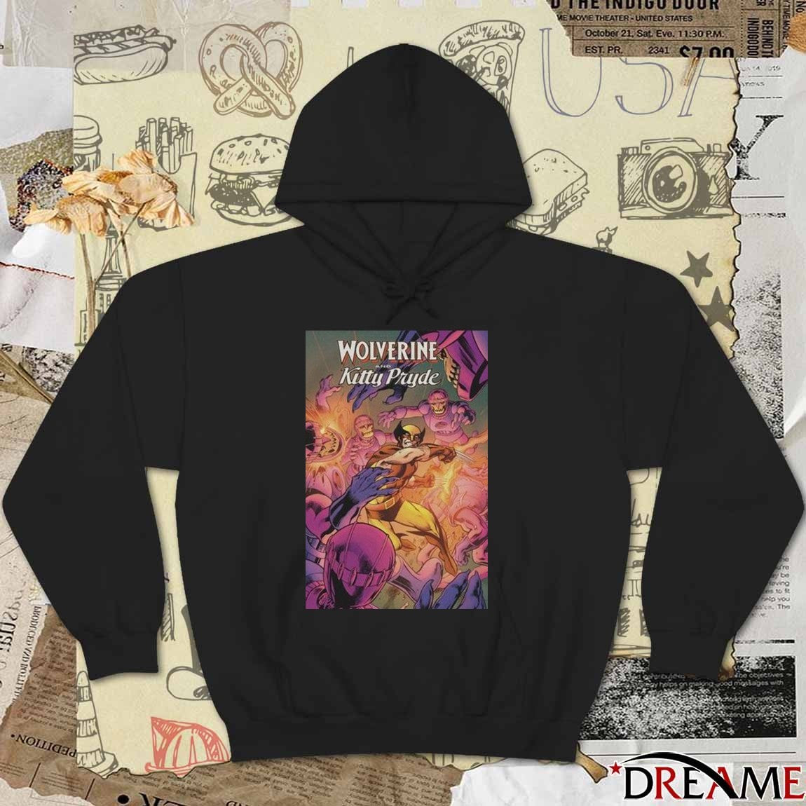 X-Men Wolverine And Kytty Pryde t-shirt