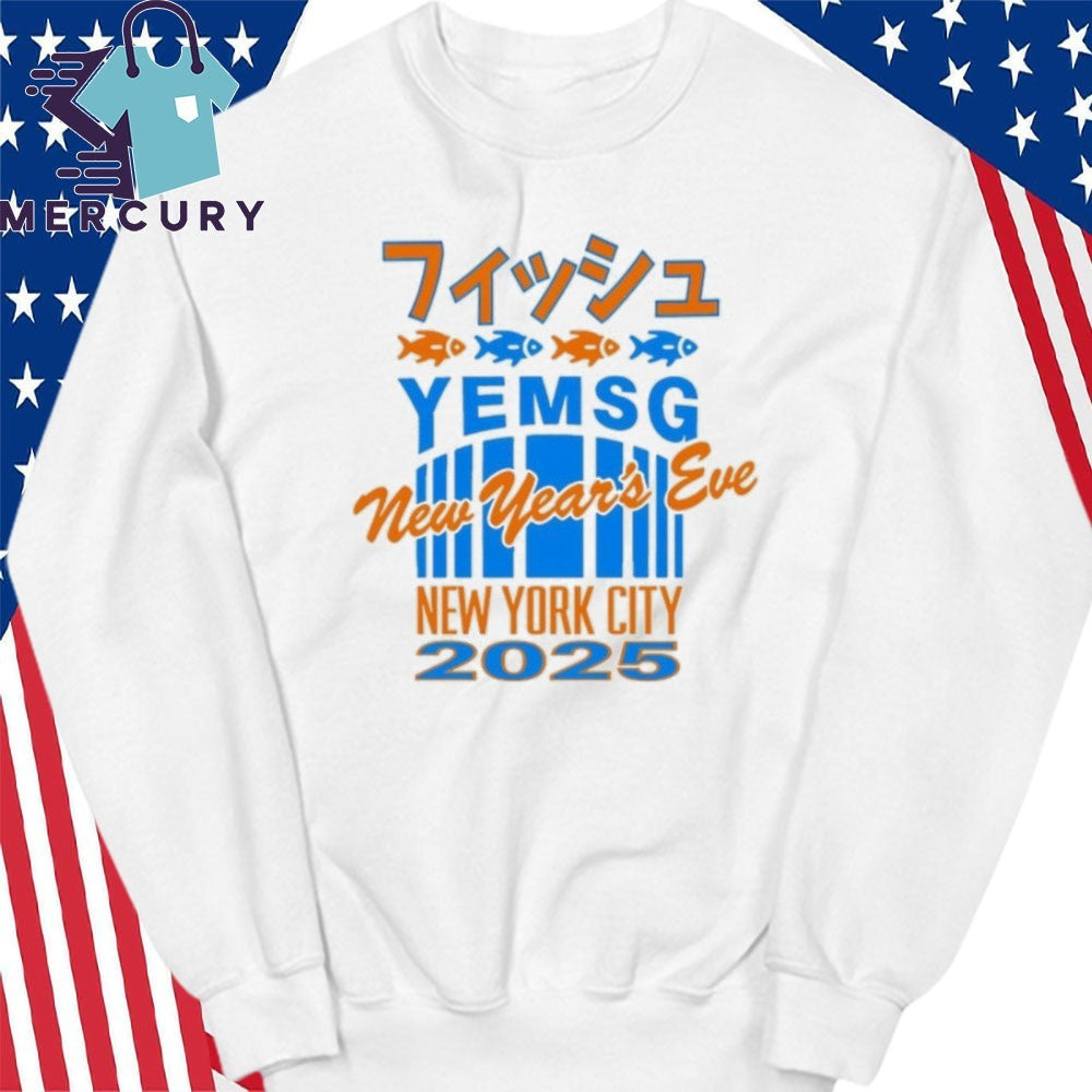 Yemsg New Year’s Eve New York City 2025 Shirt