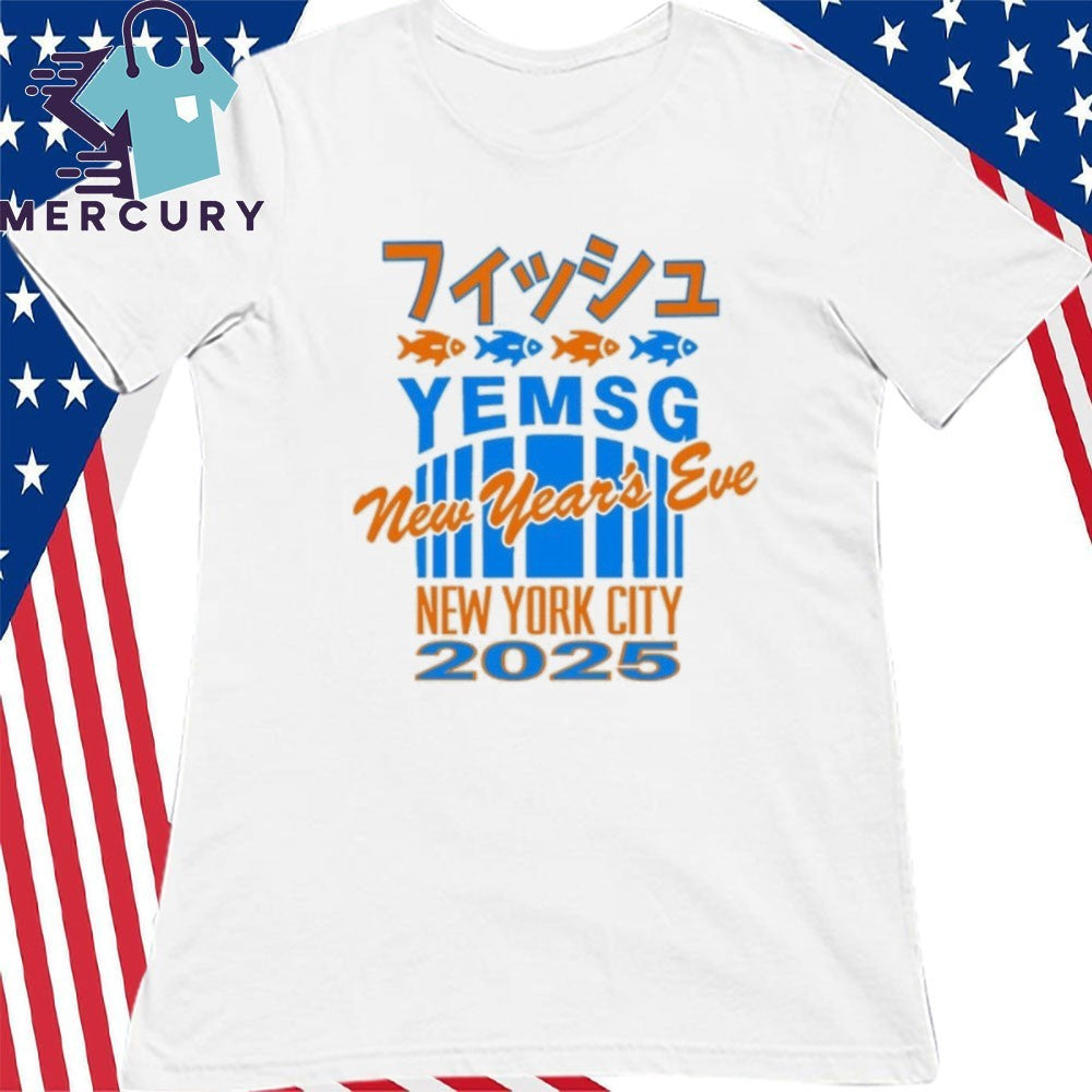 Yemsg New Year’s Eve New York City 2025 Shirt