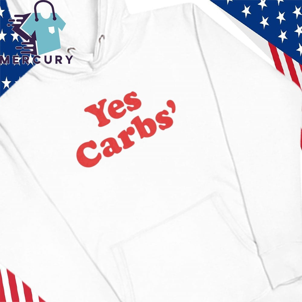 Yes Carbs Ringer Shirt