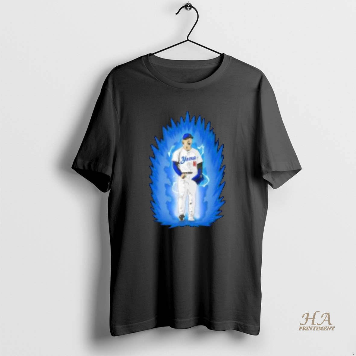 Official Yoshinobu Yamamoto Super Saiyan Los Angeles Dodgers
