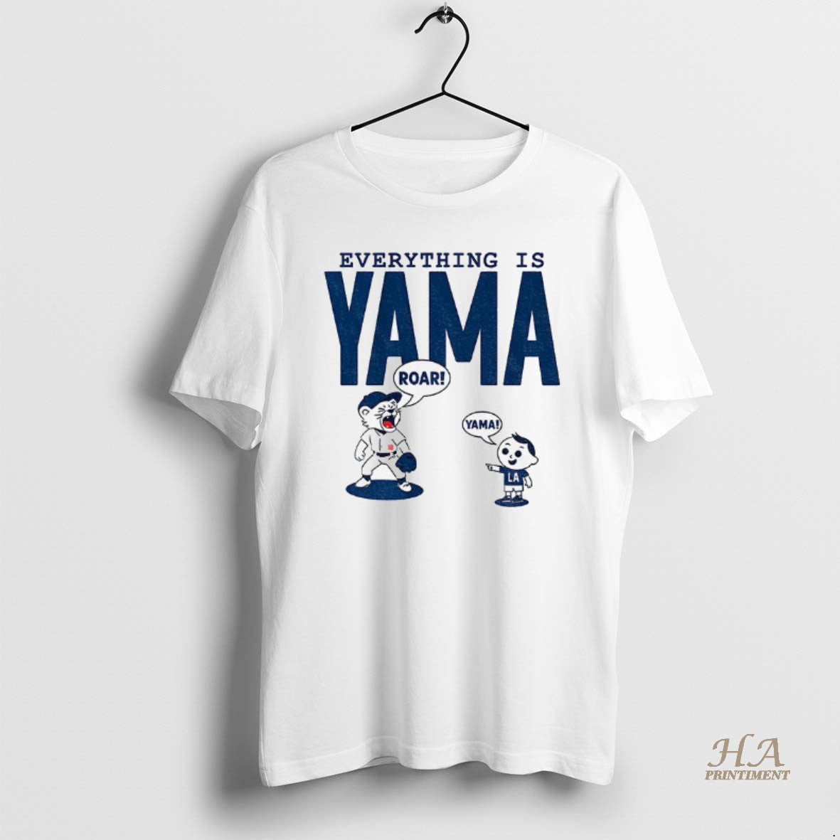 Official Yoshinobu Yamamoto Cartoon Los Angeles Dodgers Mlb Everything Is Yama World Series 2025