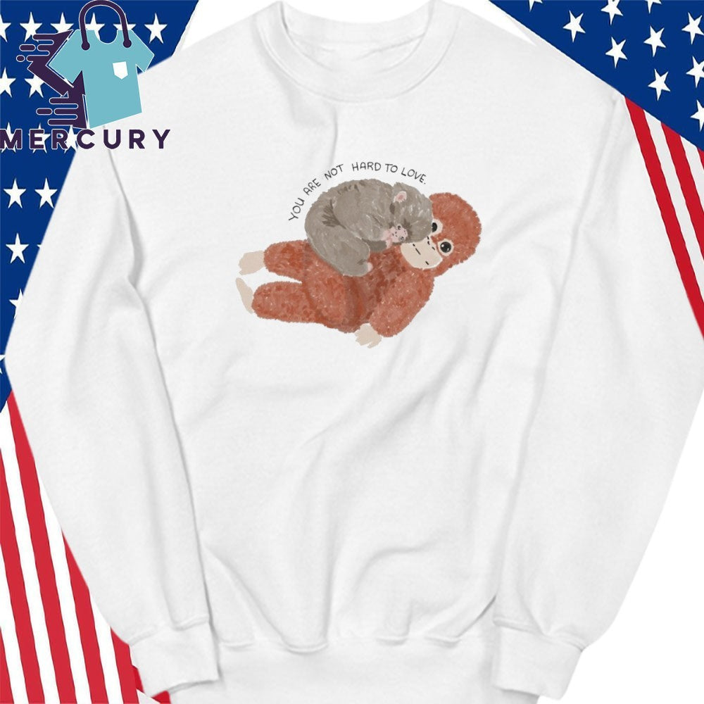 You Are Not Hard To Love Punch Monkey Shirt