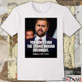 You Don’t Turn The Titanic Around Overnight JD Vance On Trump’s Economy Poster t-shirt