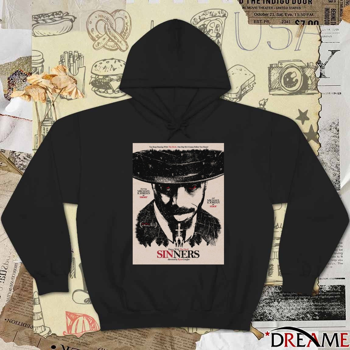 You Keep Dancing With Devil One Day He’s Gonna Follow You Home Dance With The Devils Sinners Poster t-shirt