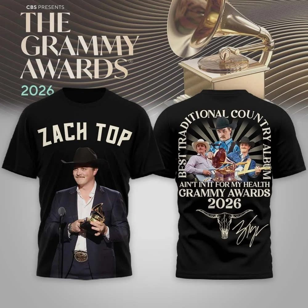 Zach Top Ain’t In It For My Health Best Traditional Country Album Grammy Awards 2026 Shirt