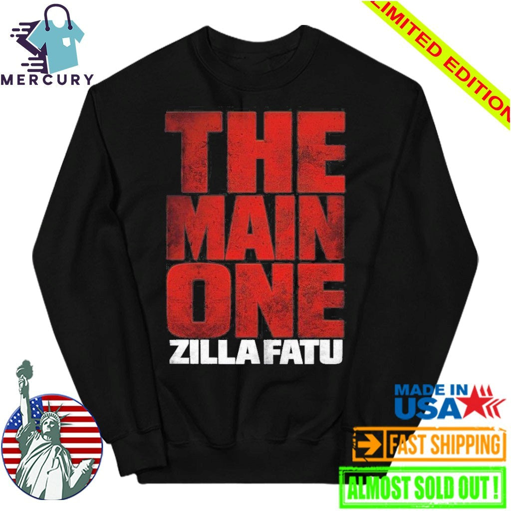 Zilla Fatu Wears New The Main One Shirt