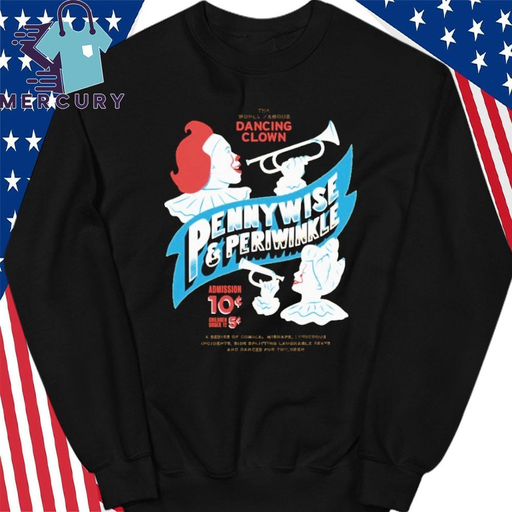 iT Welcome to Derry Pennywise & Periwinkle Shirt