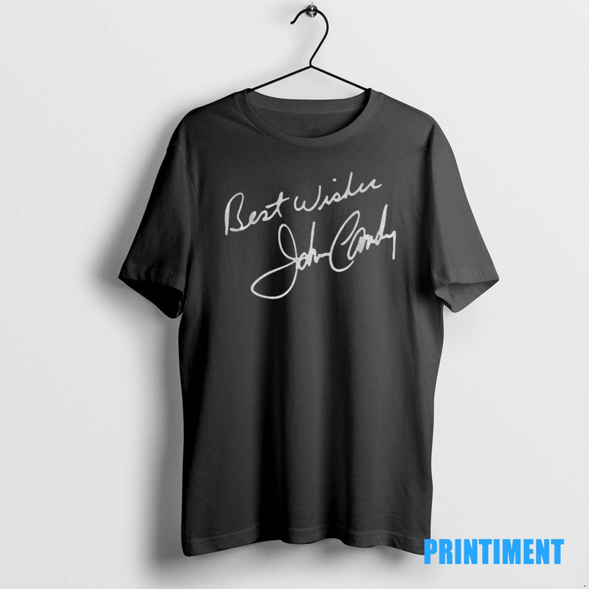 Official John Candy Best Wishes Signature T Shirt L3od0w Tee Sweater