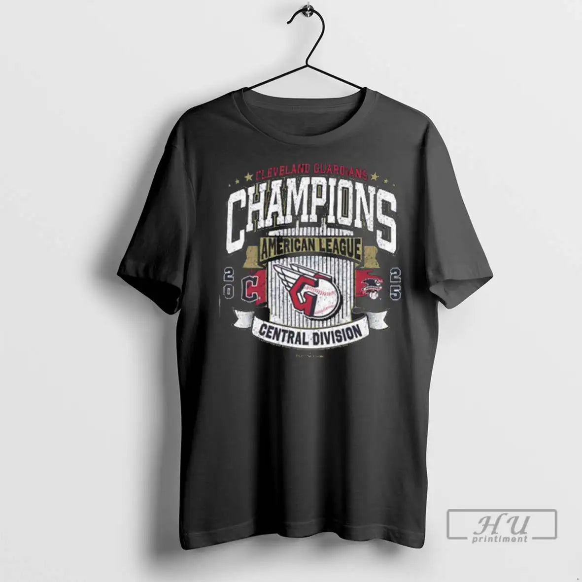 Officials Cleveland Guardians 2025 Division Champions Franklin T Shirt