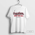 Officials Cleveland Guardians Built For Fall Postseason 2025 Ladies T Shirt