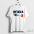 Officials Detroit Tigers Americas Finest Postseason Mlb 2025 Ladies T Shirt