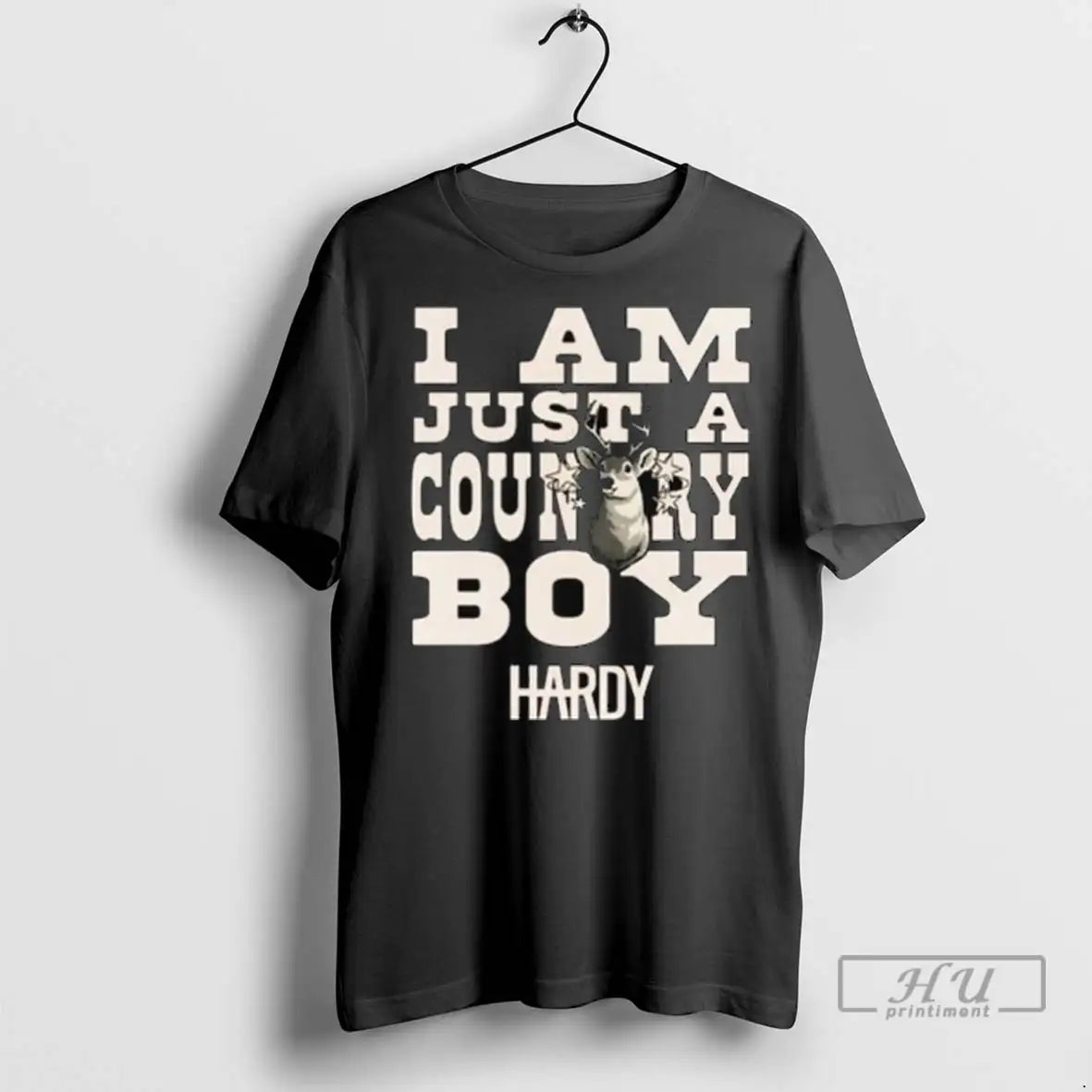 Officials Hardy I Am Just A Country Boy Long Sleve T Shirt