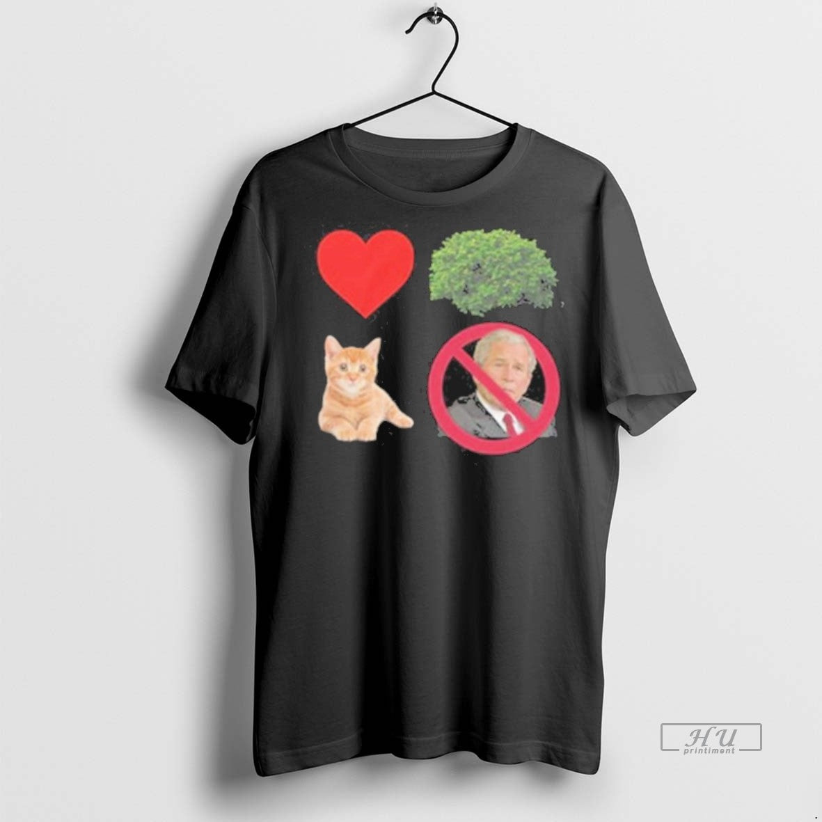 Officials I Heart Bush The Pussy Not The President Premium Tee Shirt Sweater