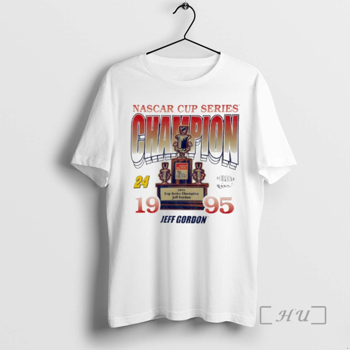 Officials Jeff Gordon 1995 Nascar Cup Series Champion Race Day Foundation Premium T Shirt Sweater