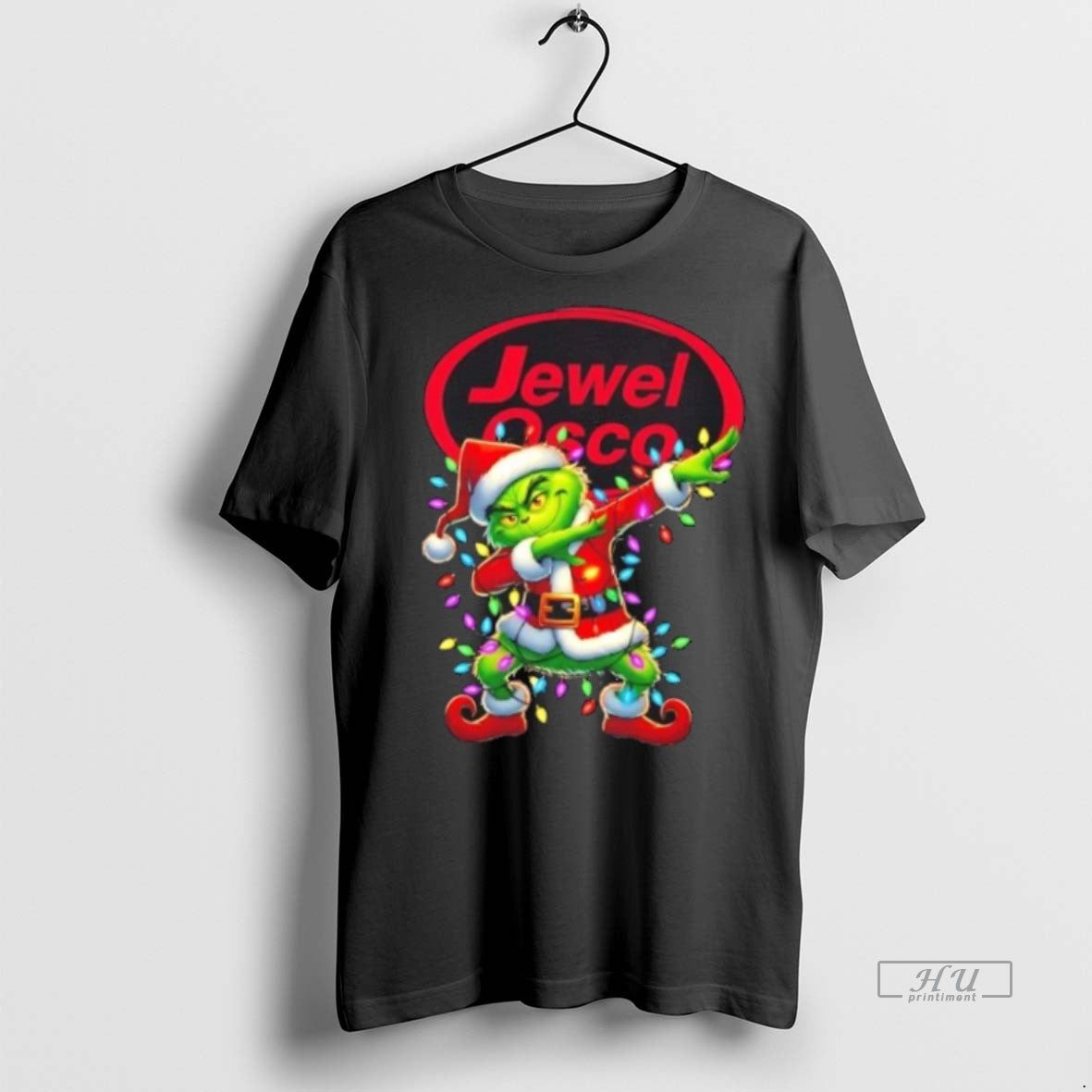Officials Jewel Osco Grinch Dabbing Merry Christmas Premium Tee Shirt Sweater