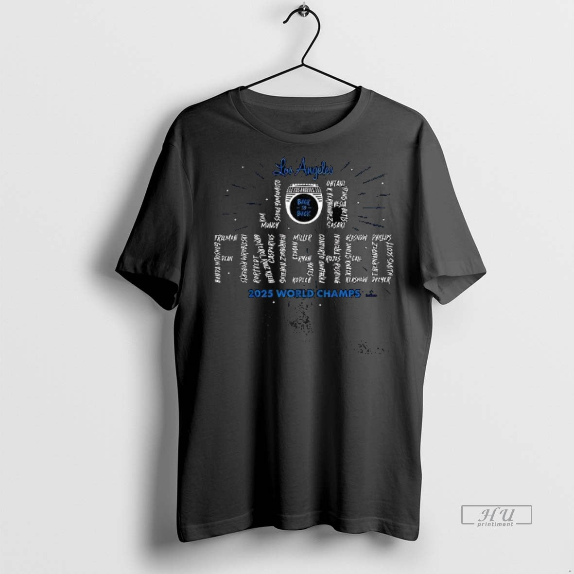 Officials Job Finished Los Angeles Dodgers 2025 World Champions Premium Tee Shirt Sweater