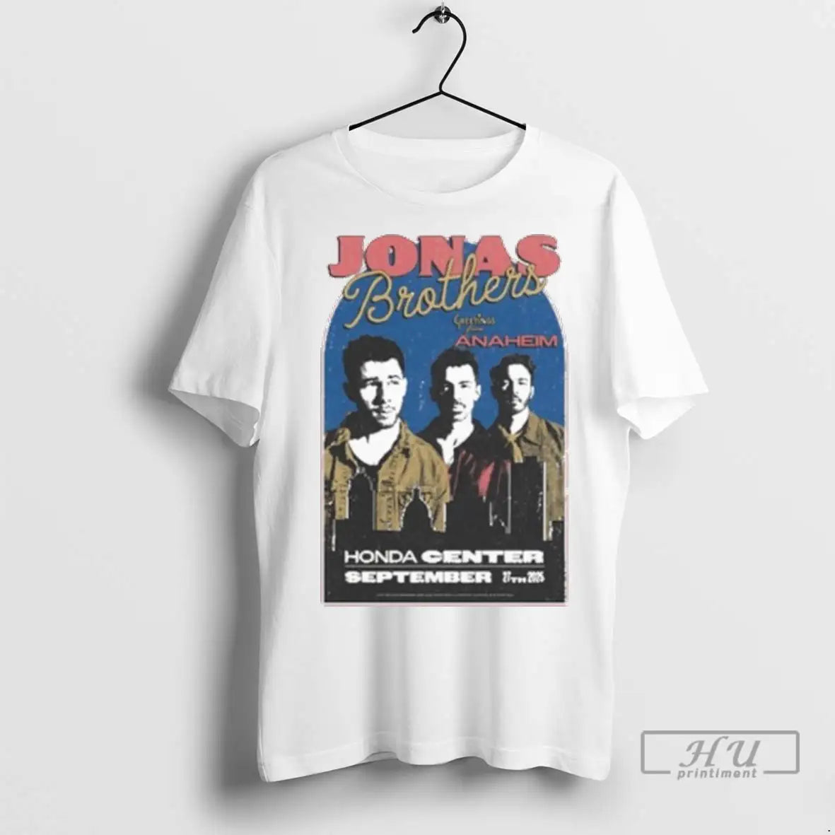 Officials Jonas Brothers Sept 27 2025 Honda Center Anaheim Ca T Shirt