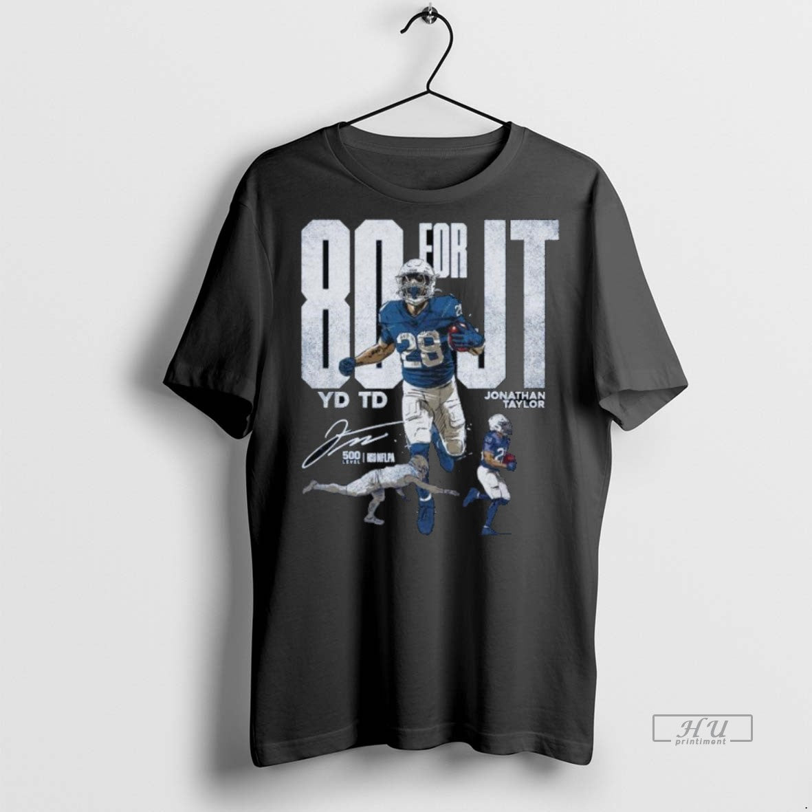 Officials Jonathan Taylor Indianapolis 80 For Jt Signature Long Sleve Premium Tee Shirt Sweater