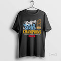 Officials Los Angeles Dodgers 2025 Mlb World Series Champions Premium T Shirt Sweater