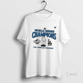 Officials Los Angeles Dodgers 2025 World Series Back To Back Champions Premium T Shirt Sweater