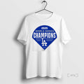 Officials Los Angeles Dodgers 2025 World Series Champions Home Plate Premium T Shirt Sweater