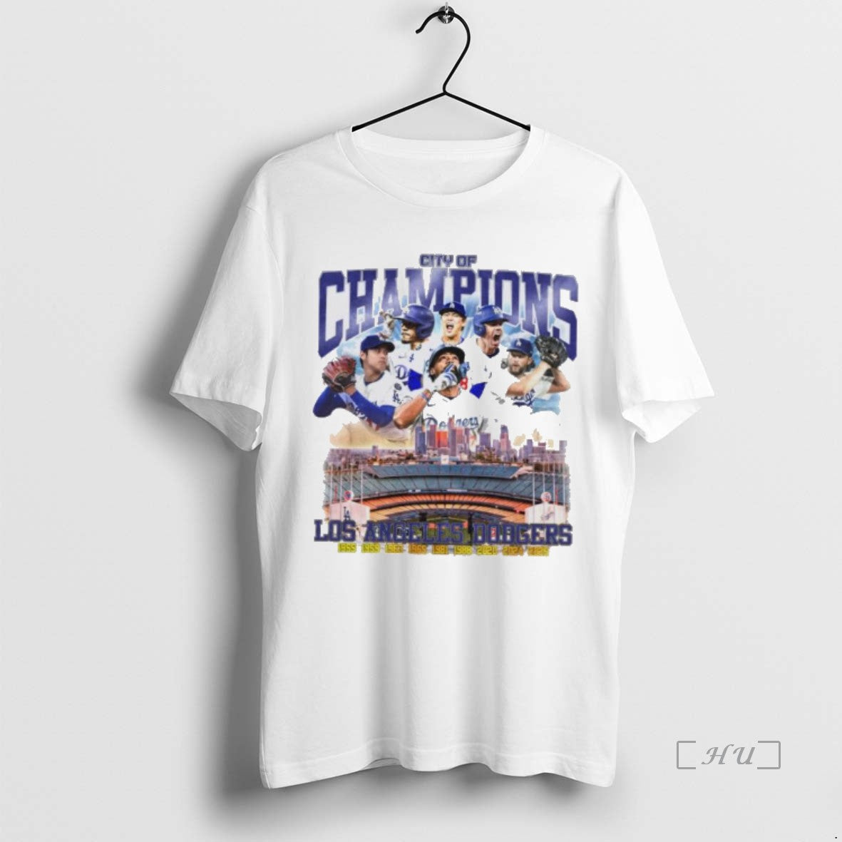 Officials Los Angeles Dodgers 2025 City Of Championship Celebration Premium T Shirt Sweater