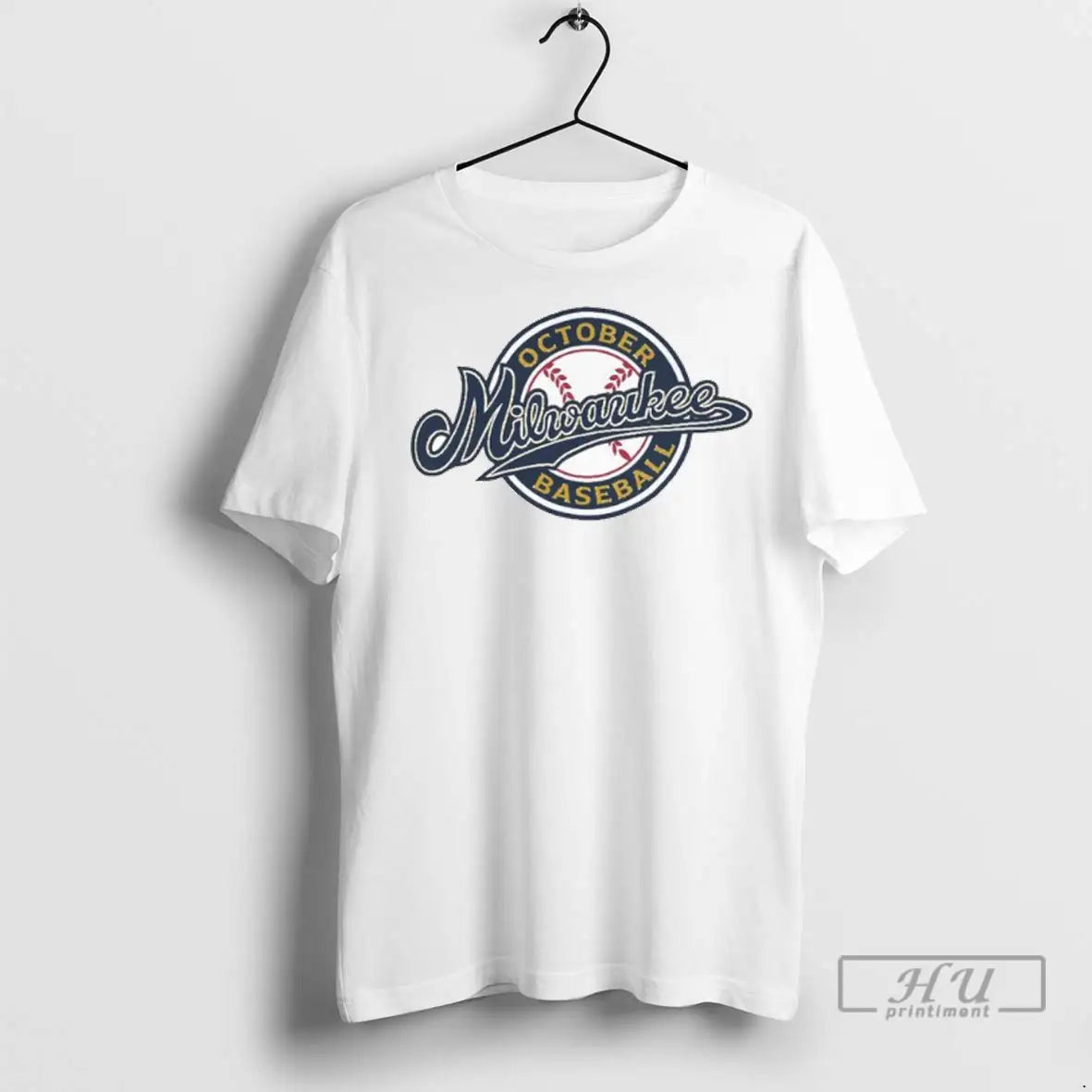 Officials Milwaukee October Baseball T Shirt