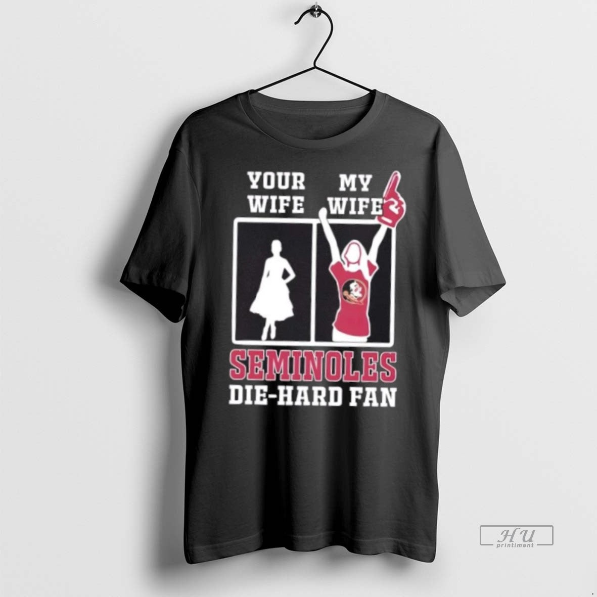 Officials My Wife Florida State Seminoles Football Die Hard Fan Premium Tee Shirt Sweater