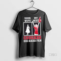 Officials My Wife Washington State Cougars Football Die Hard Fan Premium Tee Shirt Sweater