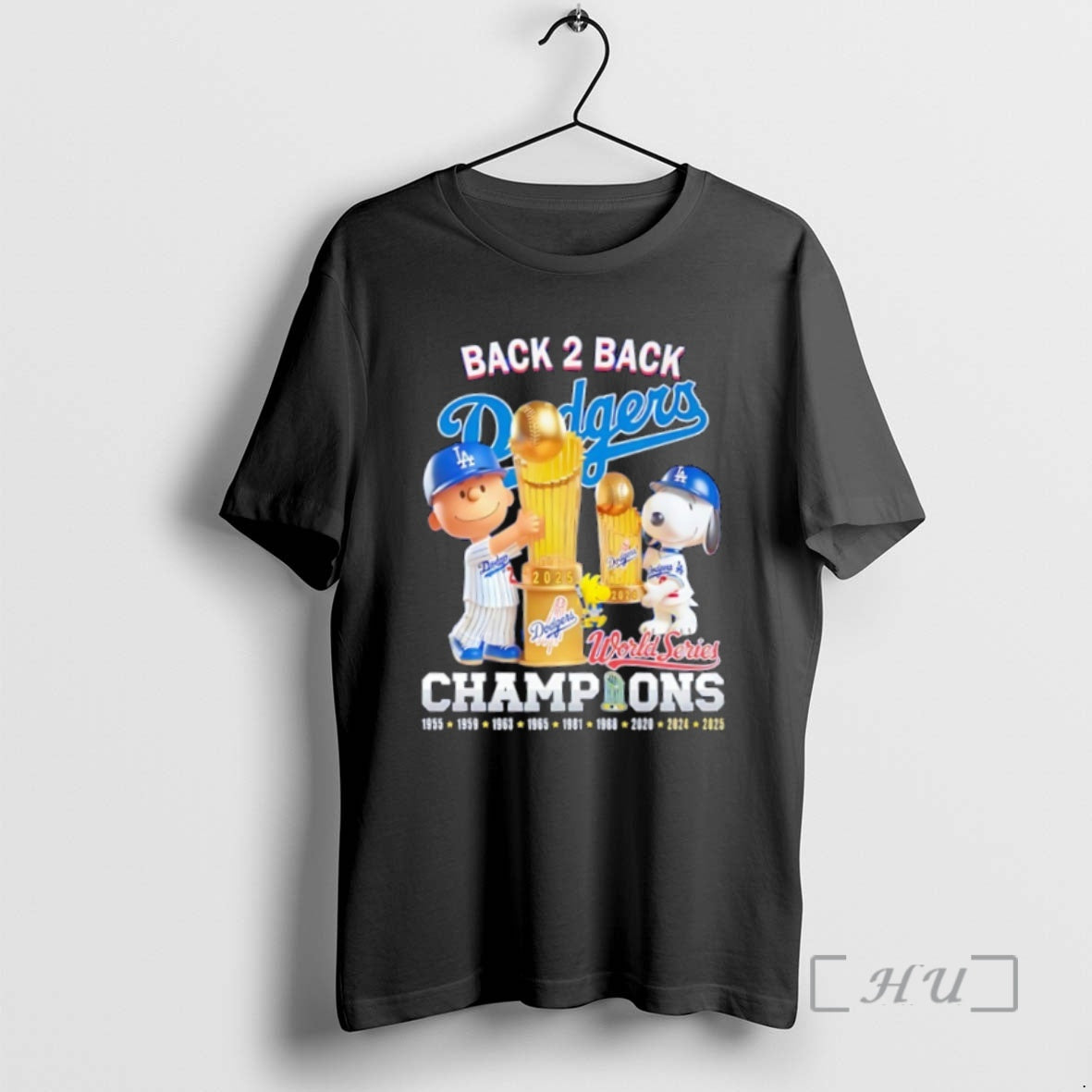 Officials Peanuts Back To Back Los Angeles Dodgers World Series 2025 Premium T Shirt Sweater