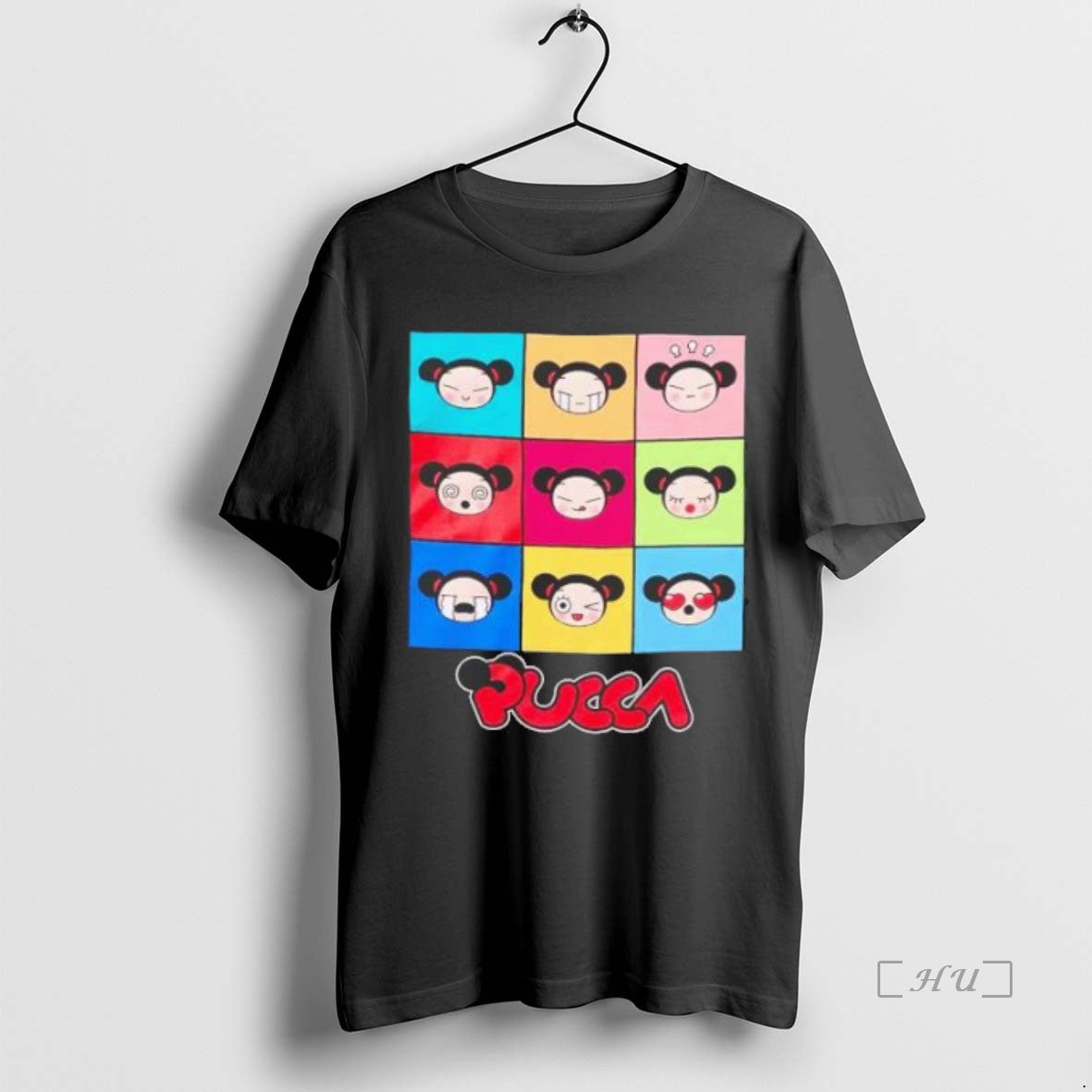 Officials Pucca Facial Grid Premium T Shirt Sweater