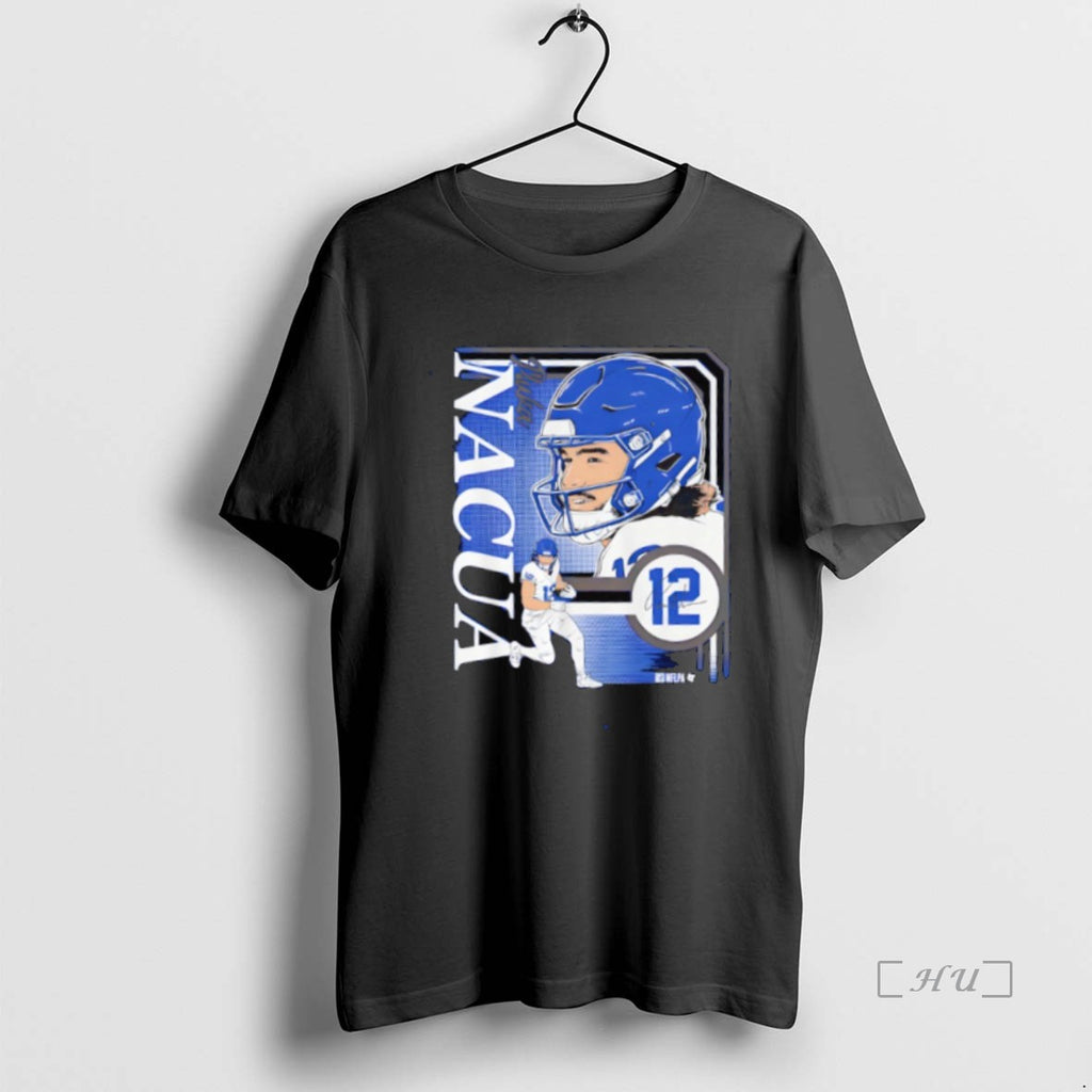 Officials Puka Nacua Collage Frame 12 Signature Graphic Premium T Shirt Sweater