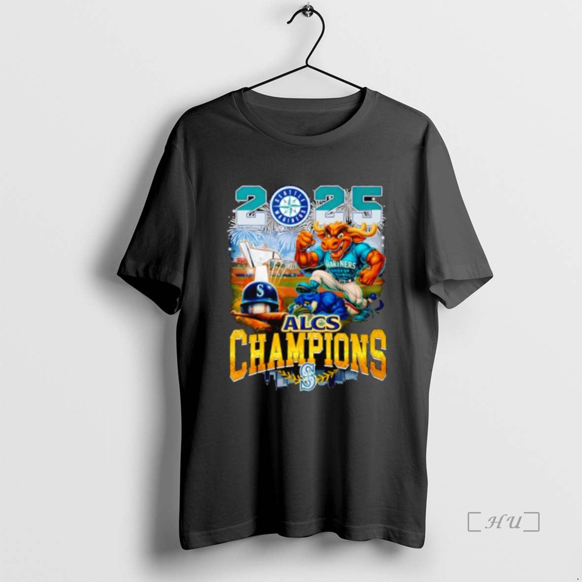 Officials Seattle Mariners 2025 American League Champions Series Alcs Mlb Mascot Logo