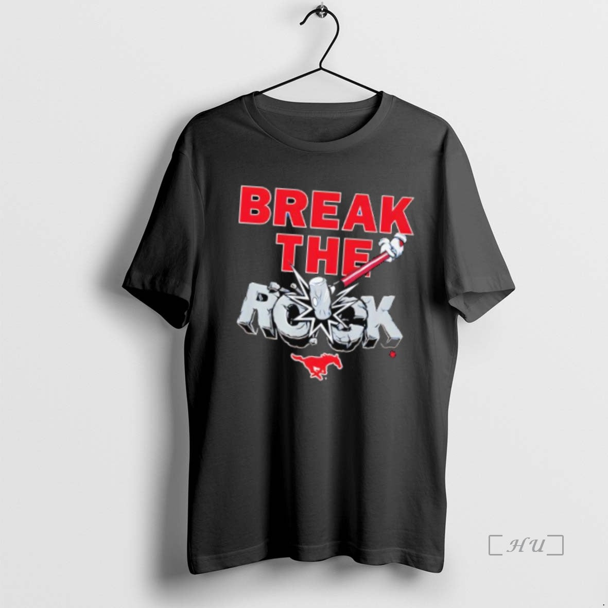 Officials Smu Football Break The Rock Premium T Shirt Sweater