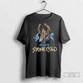Officials Stone Cold X Ray Skeleton Black T Shirt