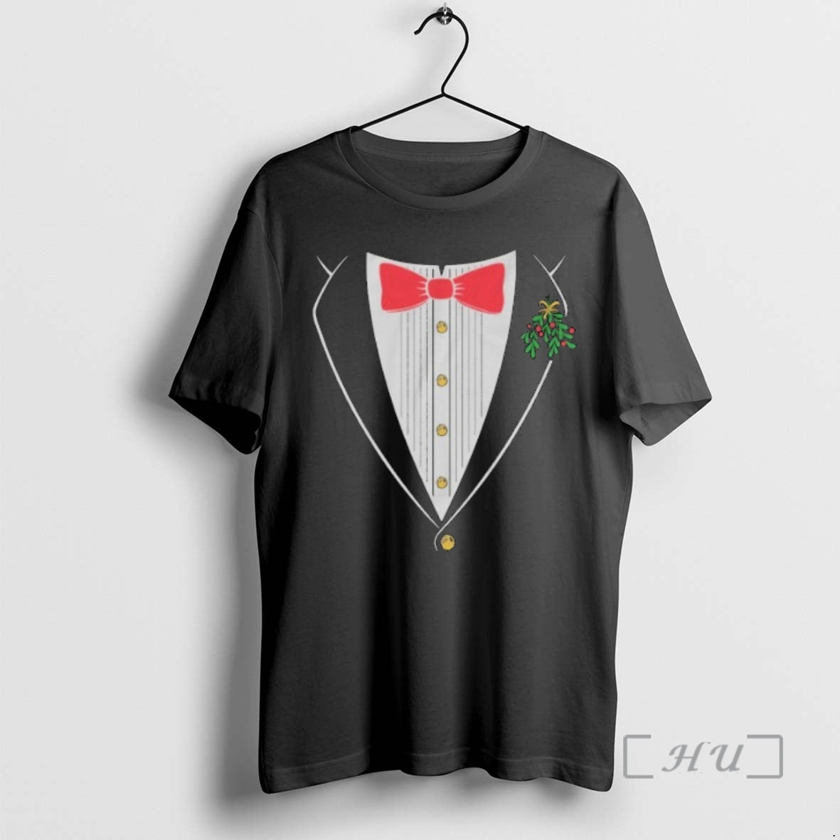 Officials The Fat Electrician Christmas Tuxedo Premium T Shirt Sweater