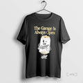 Officials The Garage Is Always Open Garage Light Beer Premium T Shirt Sweater