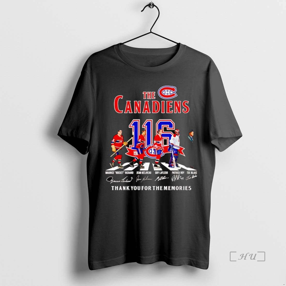 Officials The Montreal Canadiens 116 Years Team Players Abbey Road Premium T Shirt Sweater