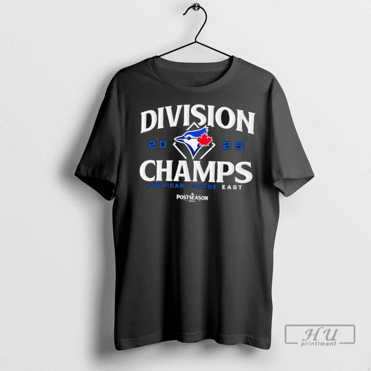 Officials Toronto Blue Jays 2025 Al East Division Champions Locker Room T Shirt
