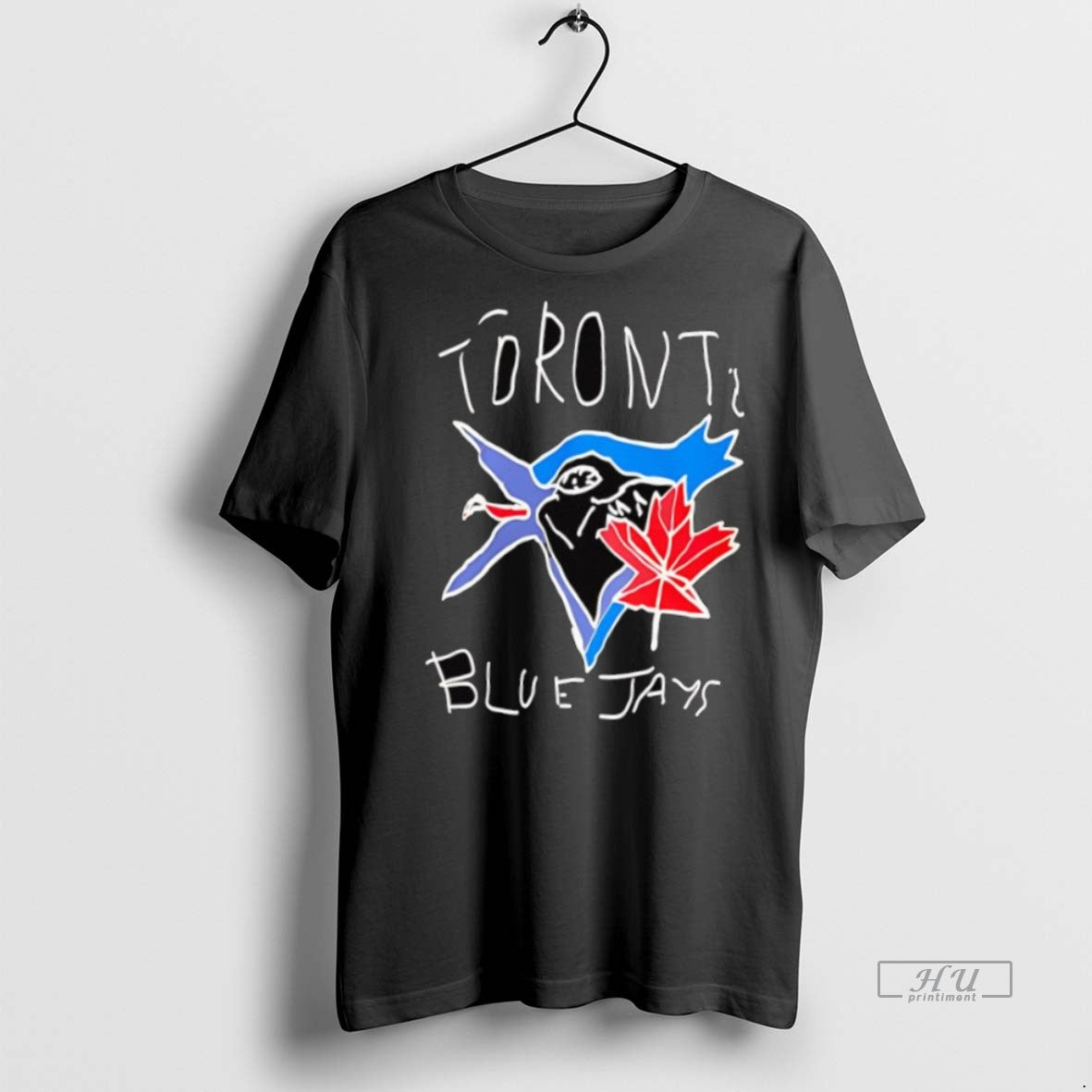 Officials Toronto Blue Jays Drawing Logo Premium Tee Shirt Sweater