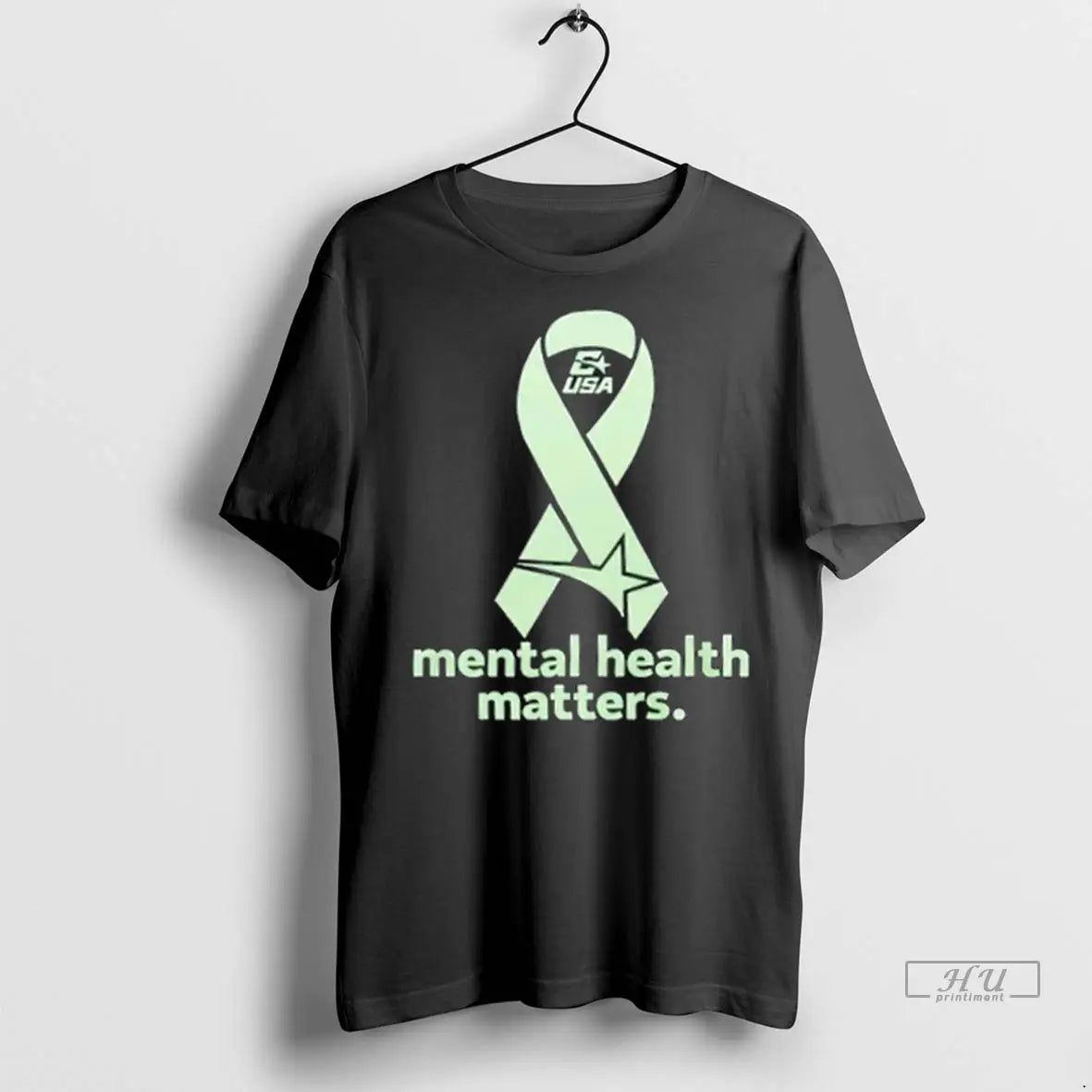Officials Usa Mental Health Matters At Utep 2 Sided T Shirt