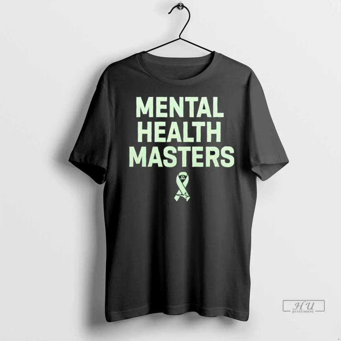 Officials Usa Mental Health Matters At Utep Texas Map 2 Sided T Shirt