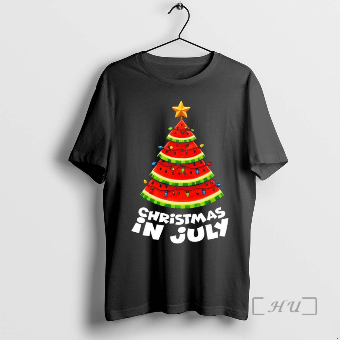 Officials Watermelon Xmas Tree Christmas In July Premium T Shirt Sweater