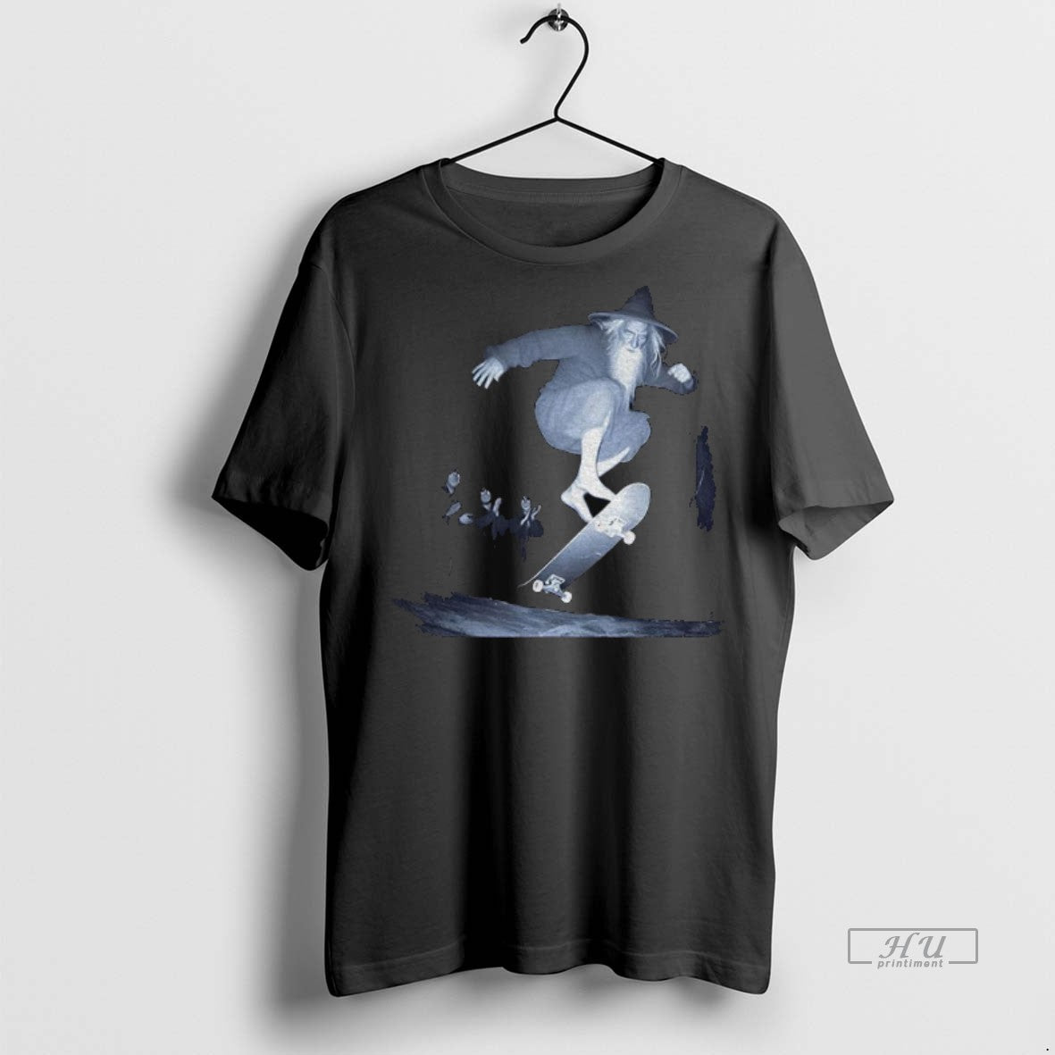 Officials Wizard Skatebaording Vintage Meme Premium Tee Shirt Sweater