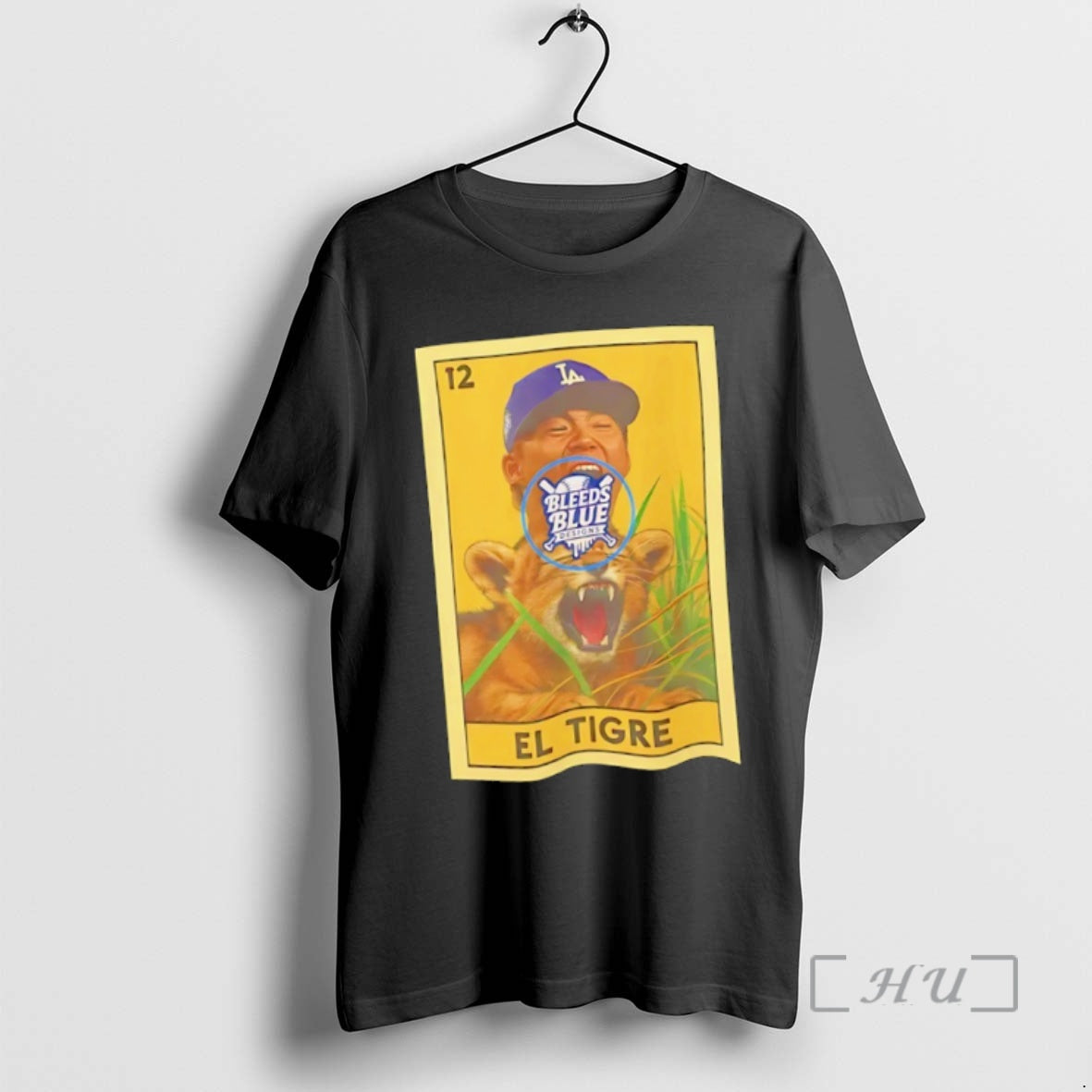 Officials Yoshinobu Yamamoto El Tigre Los Angeles Dodgers Loteria Card Premium T Shirt Sweater