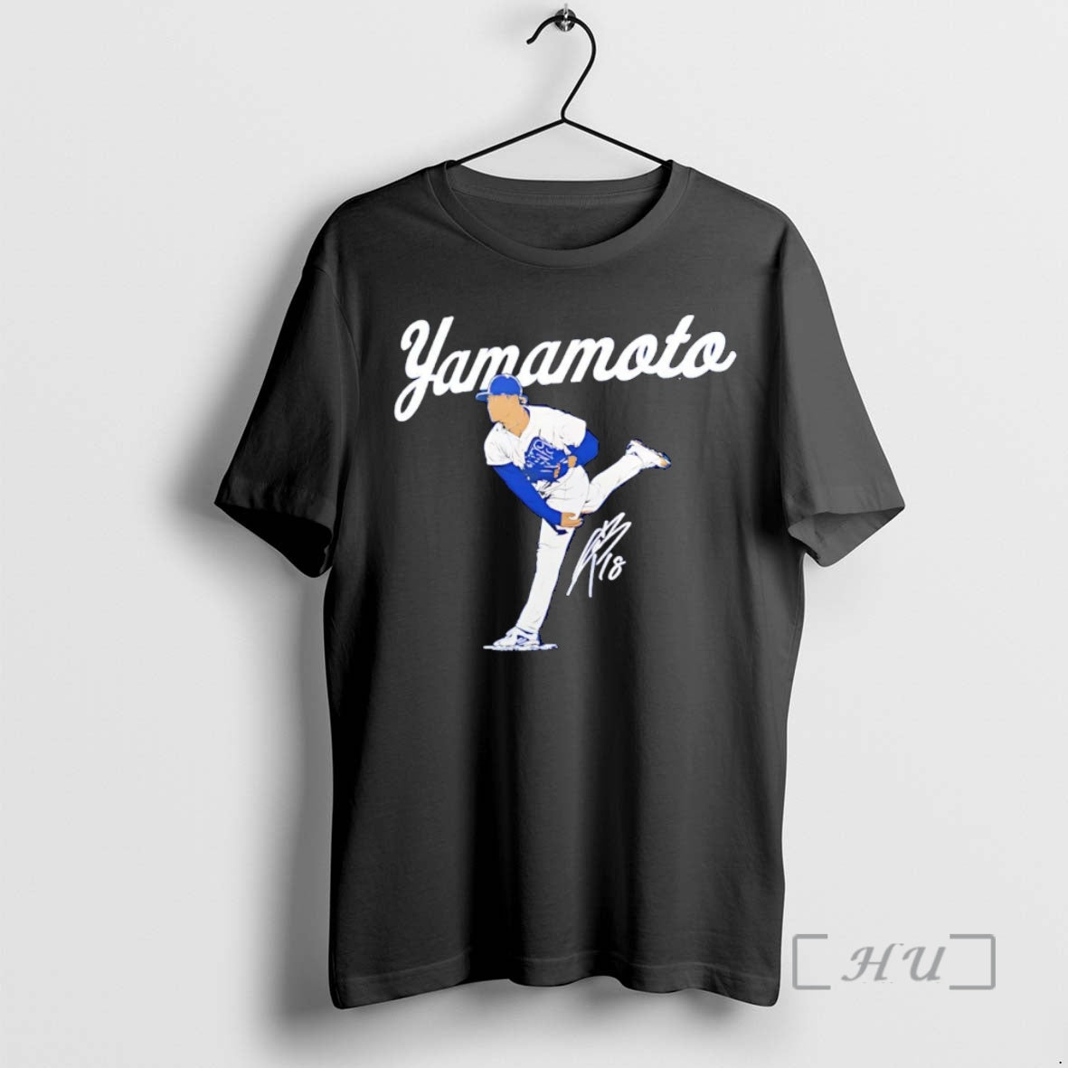 Officials Yoshinobu Yamamoto Signature Los Angeles Dodgers Premium T Shirt Sweater