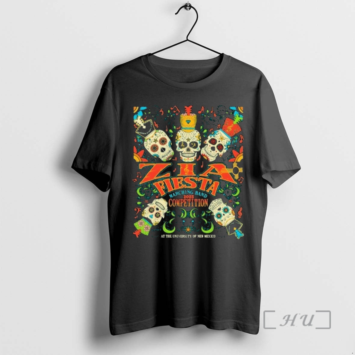 Officials Zia Marching Fiesta Event Competition 2025 Skulls Premium T Shirt Sweater