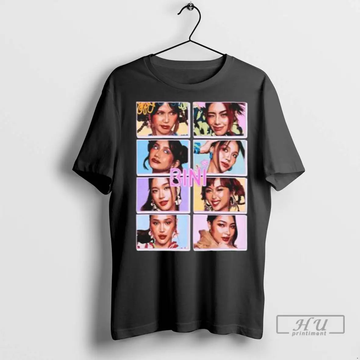 Officials Bini Portrait Grid Tee Men T Shirt